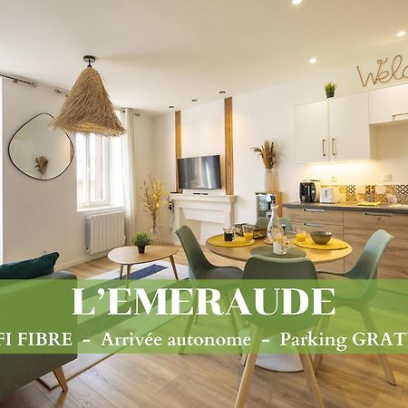 L'Emeraude - 1 A 4P - Wifi Fibre - Parking Gratuit Pont-d'Ain Ngoại thất bức ảnh