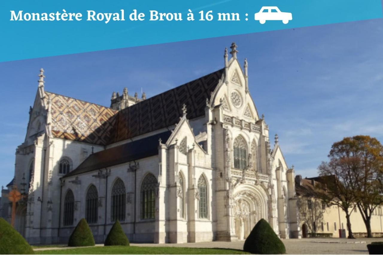 L'Emeraude - 1 A 4P - Wifi Fibre - Parking Gratuit Pont-d'Ain Ngoại thất bức ảnh